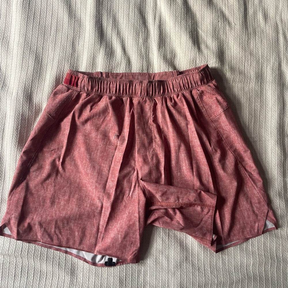 lululemon athletica Red Athletic Shorts